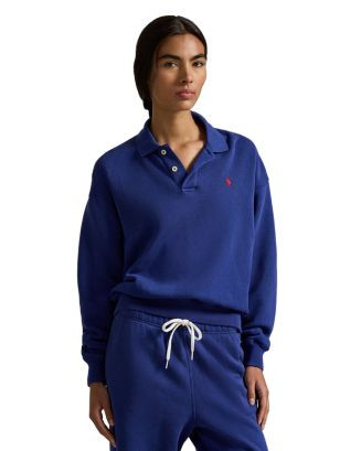 Ralph Lauren Lauren Ralph Lauren Polo Collar Fleece Pullover | Bloomingdale's Women | Bloomingdale's (US)