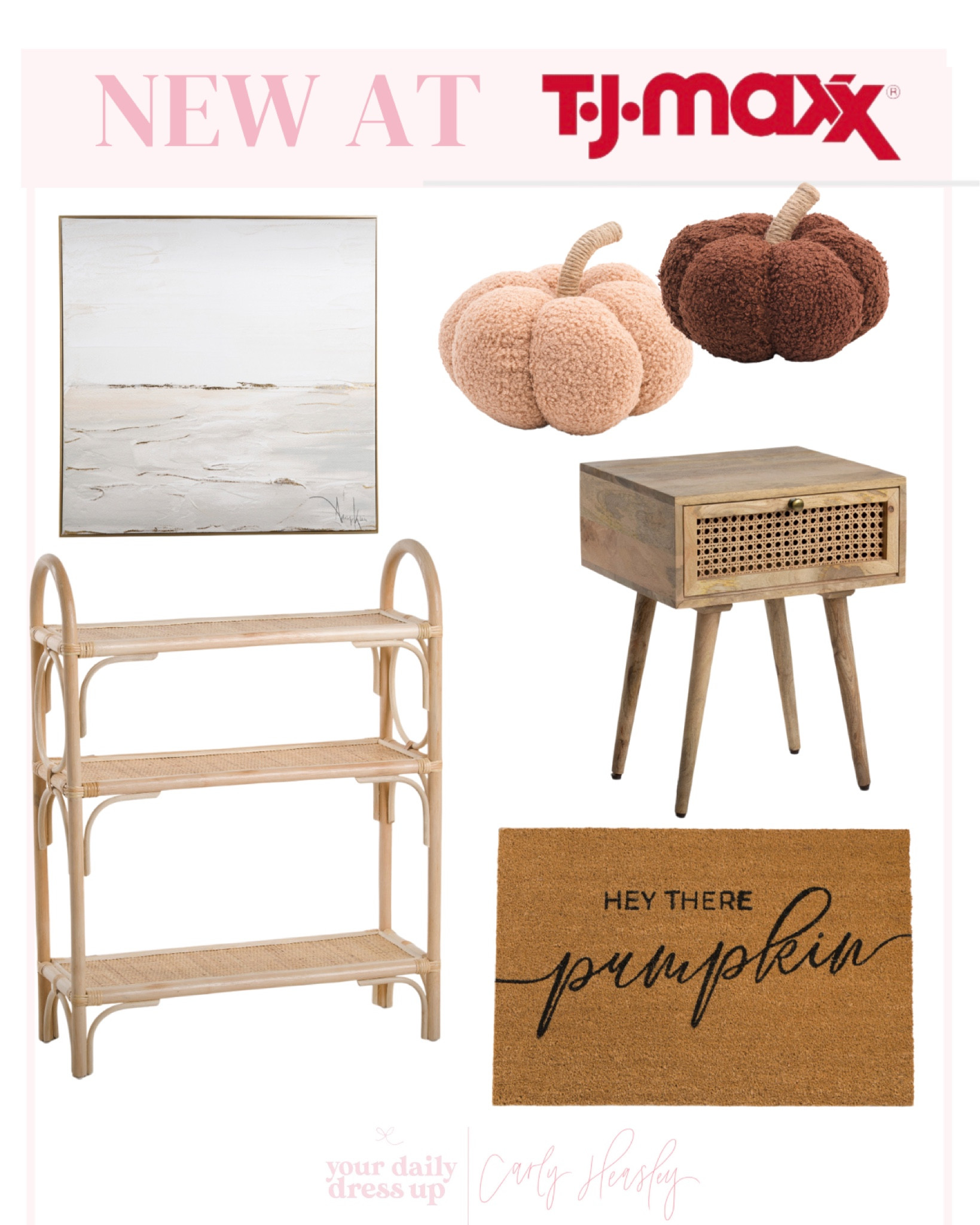 Tj maxx finds - tj maxx decor - fall decor - home decor - wall decor - welcome mat - fall mat - pumpkin 

#LTKstyletip #LTKhome #LTKSeasonal