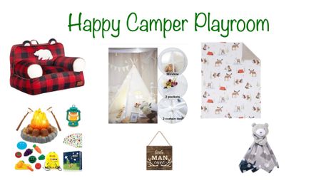 Happy Camper themed playroom space! #toddlerlife #toddlermom #boymom

#LTKhome #LTKfamily #LTKkids