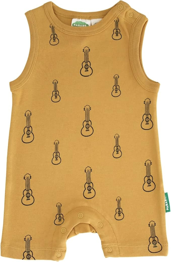 PARADE Organic Tank Rompers - Signature Prints | Amazon (US)