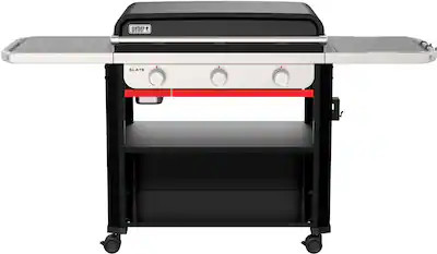 Weber - Slate 30" Rust-Resistant Griddle - Black | Best Buy U.S.