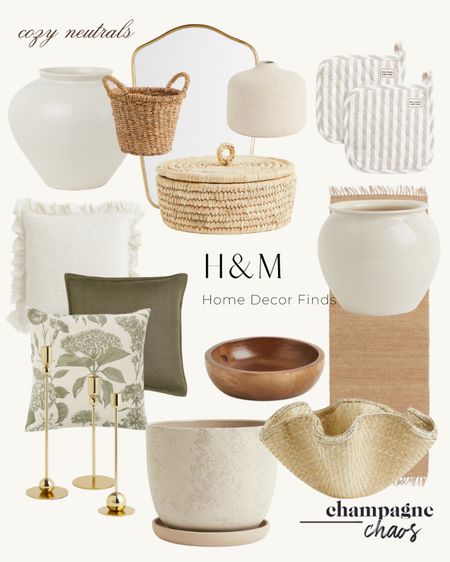 I LOVE all of this decor from H&M home! That ruffle woven bowl is so pretty!

H&M home, home decor, neutral decor, modern organic, transitional home, studio McGee, McGee & co

#LTKsalealert #LTKFind #LTKhome