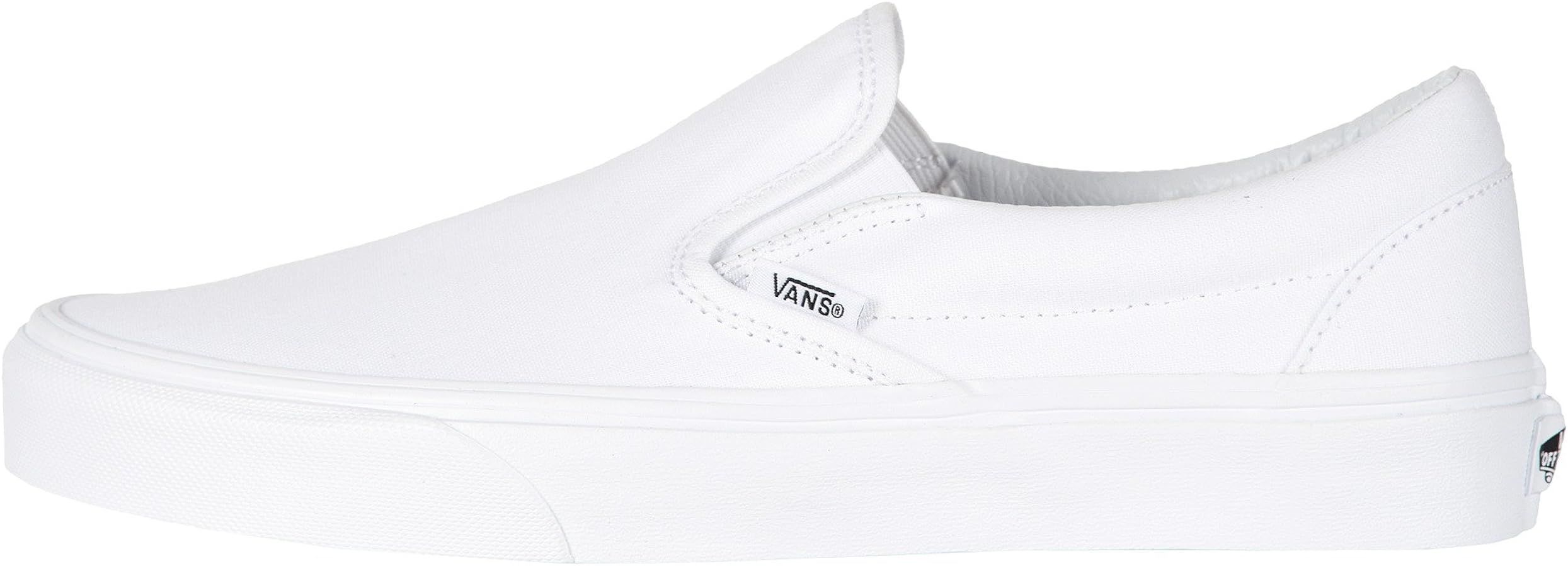 Vans Men's Classic Slip On Sneakers, Black/Black, 11 Medium US | Amazon (US)