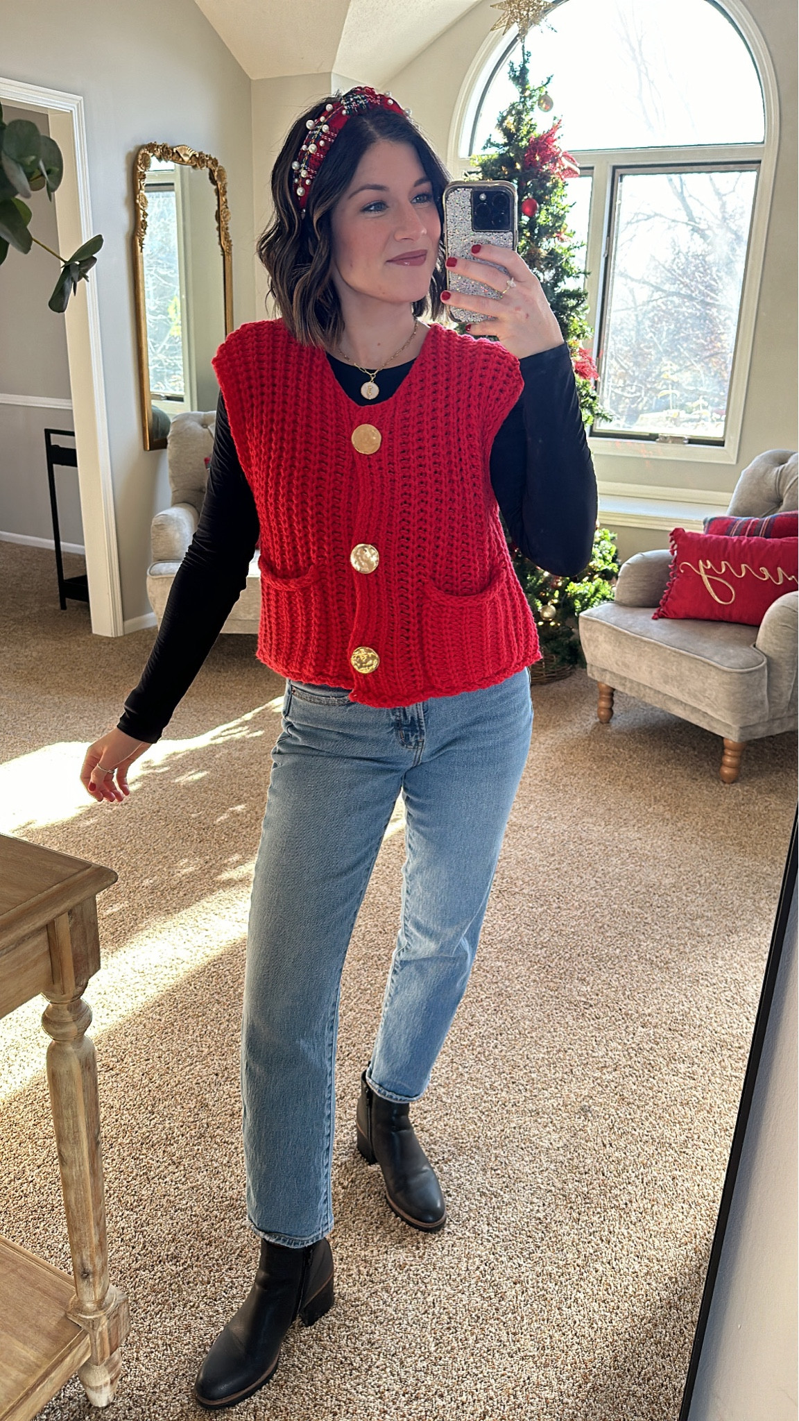 OOTD for holiday work party 🎅🏼🎄



#LTKstyletip #LTKSeasonal #LTKfindsunder50