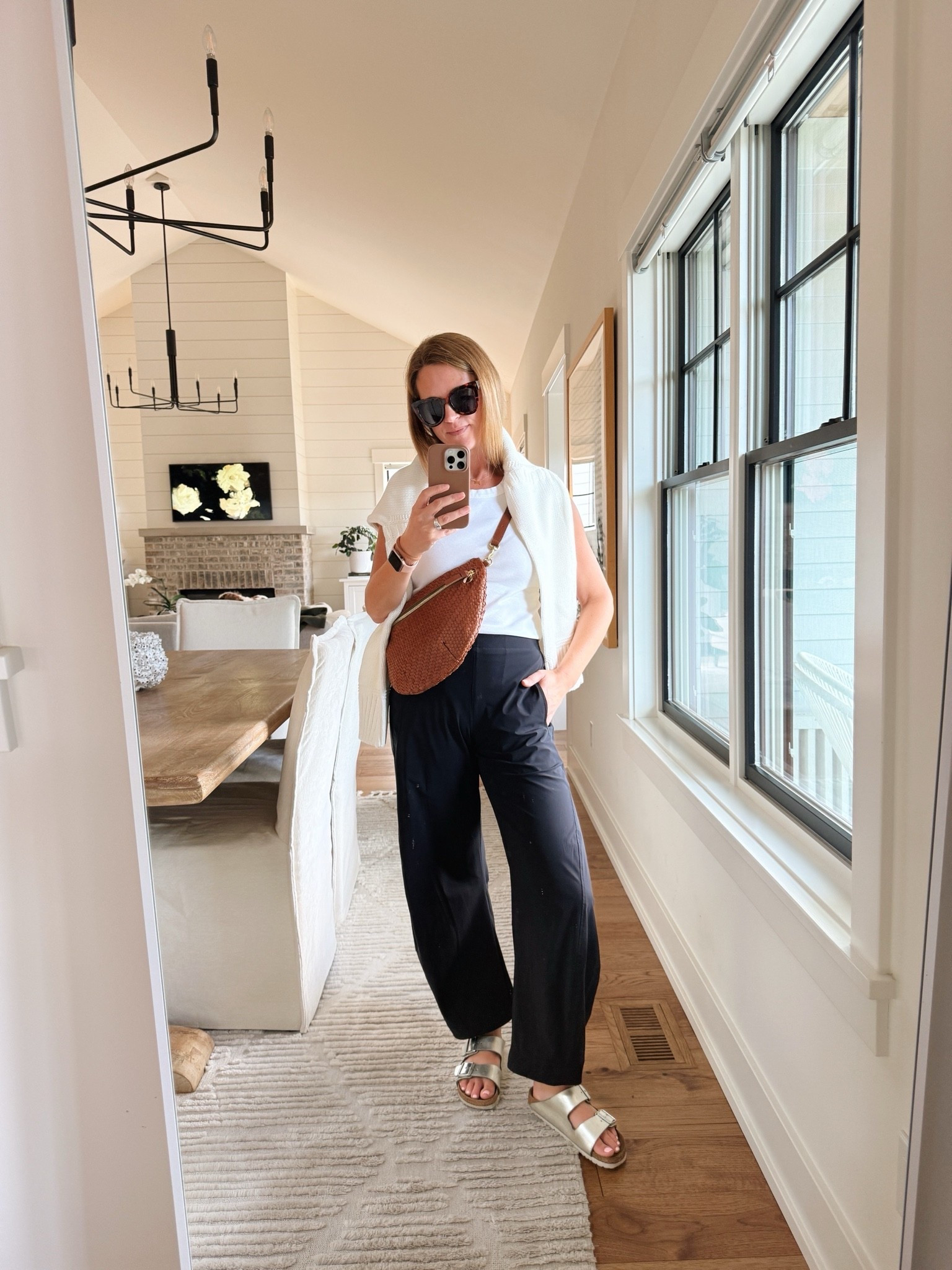 Pants size 2
Top size small
Sweater size small

#LTKootd #LTKdayinmylife #LTKgrwm