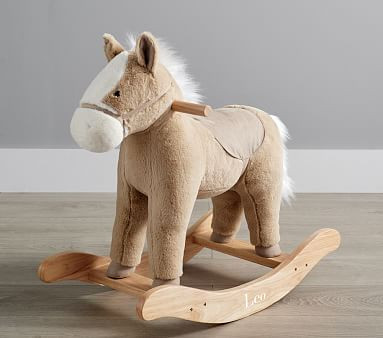Musical Horse Plush Nursery Rocker | Pottery Barn Kids