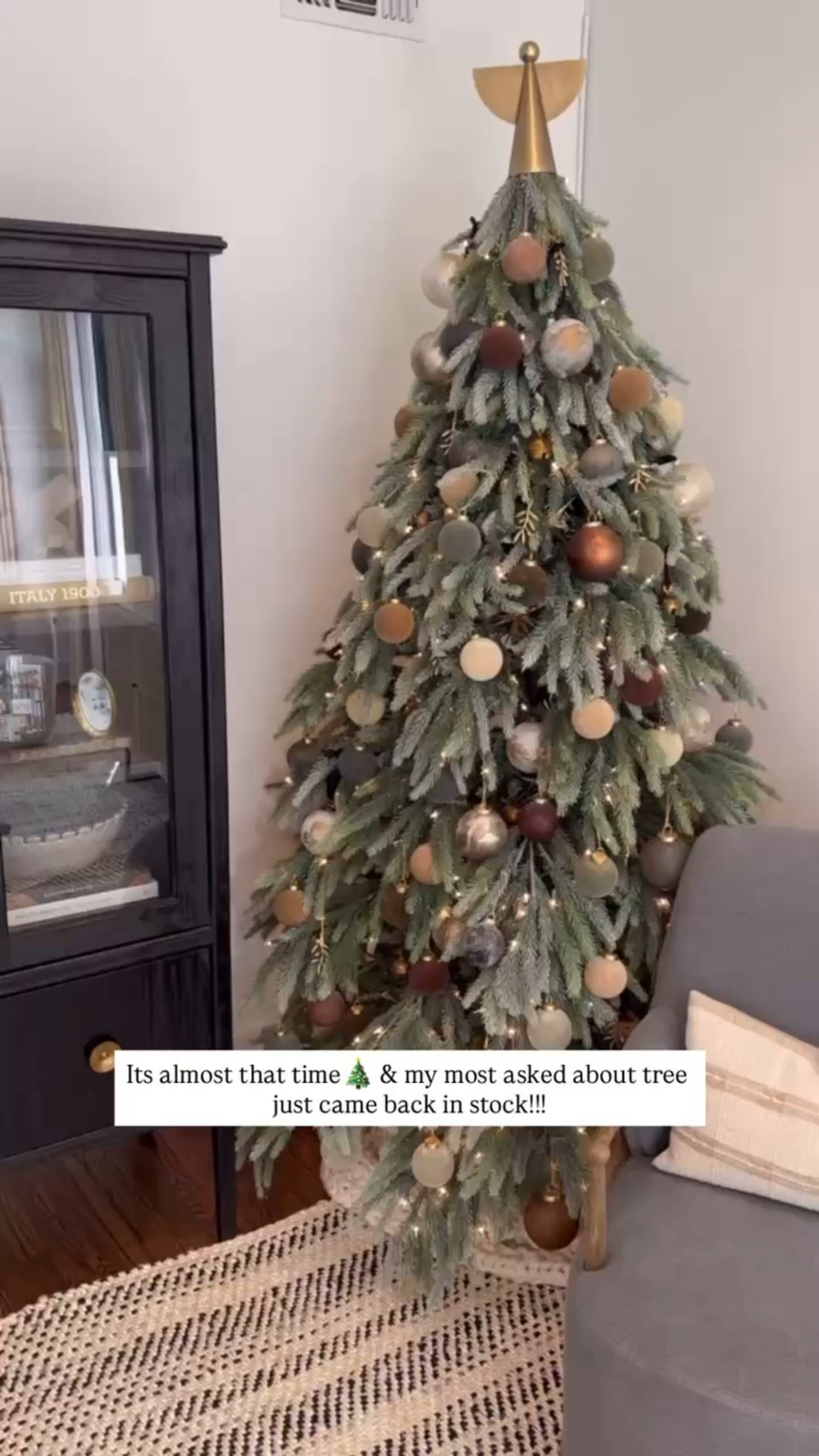 Viral Tree is BACK IN STOCK 🎄
I had this down swept tree on my wishlist for awhile & got it last year for our first Christmas in our new home. I love that it is mostly green, with a light flocking that feels nostalgic in a way. I wanted it to feel collected & fit in well with our almost 100 year old house. I love how it turned out & can’t wait to continue to add to it over the years! 


#LTKSeasonal #LTKHome #LTKHoliday