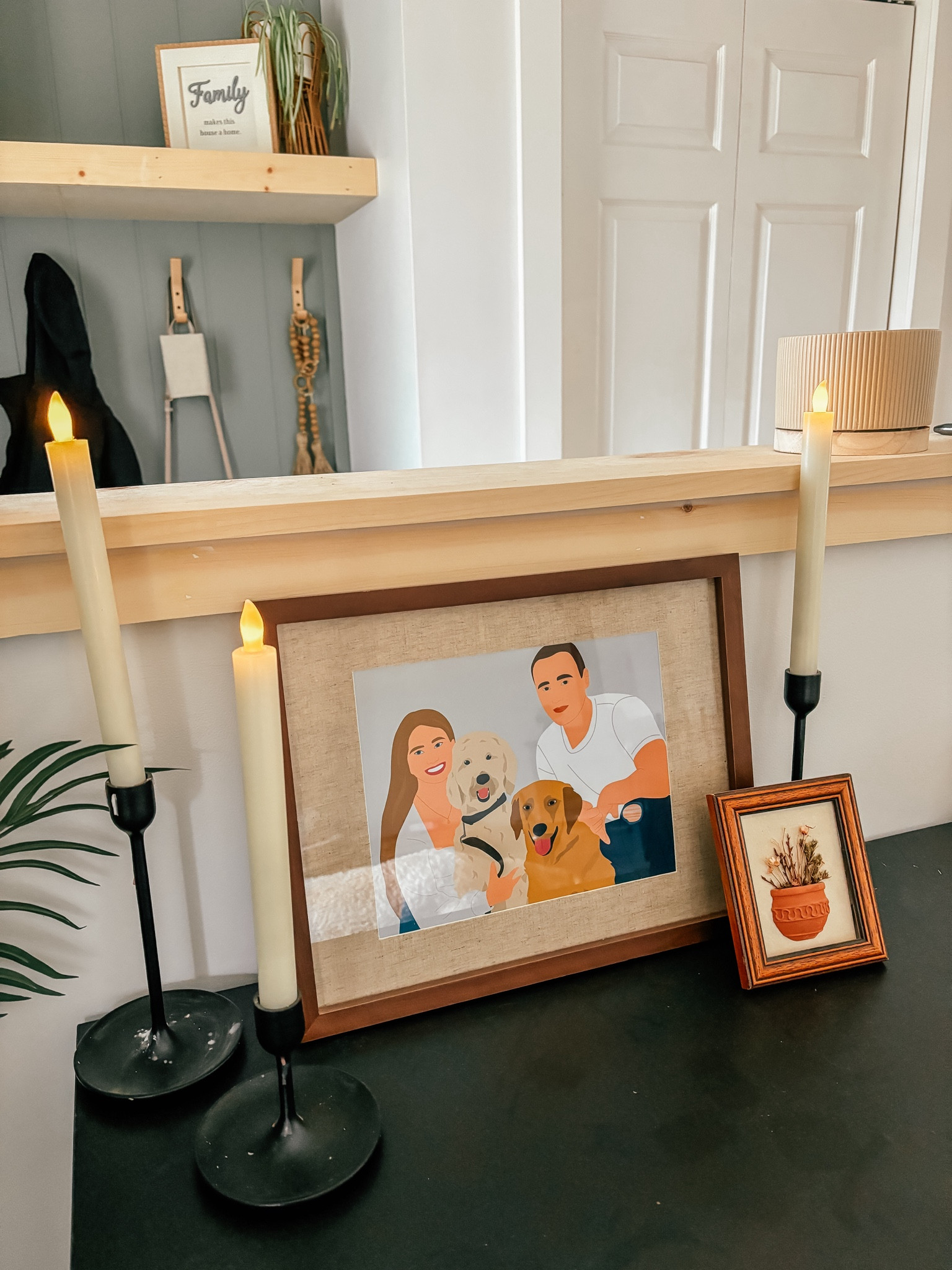 The best battery candles + they come in a pack of 5 with a remote & timer

#LTKcanada