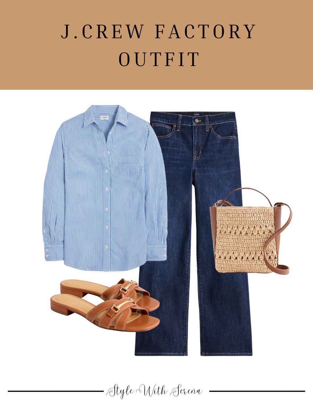 J.crew factory spring outfit! 
 •
Spring outfit, classic style, midlife style 

#LTKootd #LTKSaleAlert #LTKSeasonal