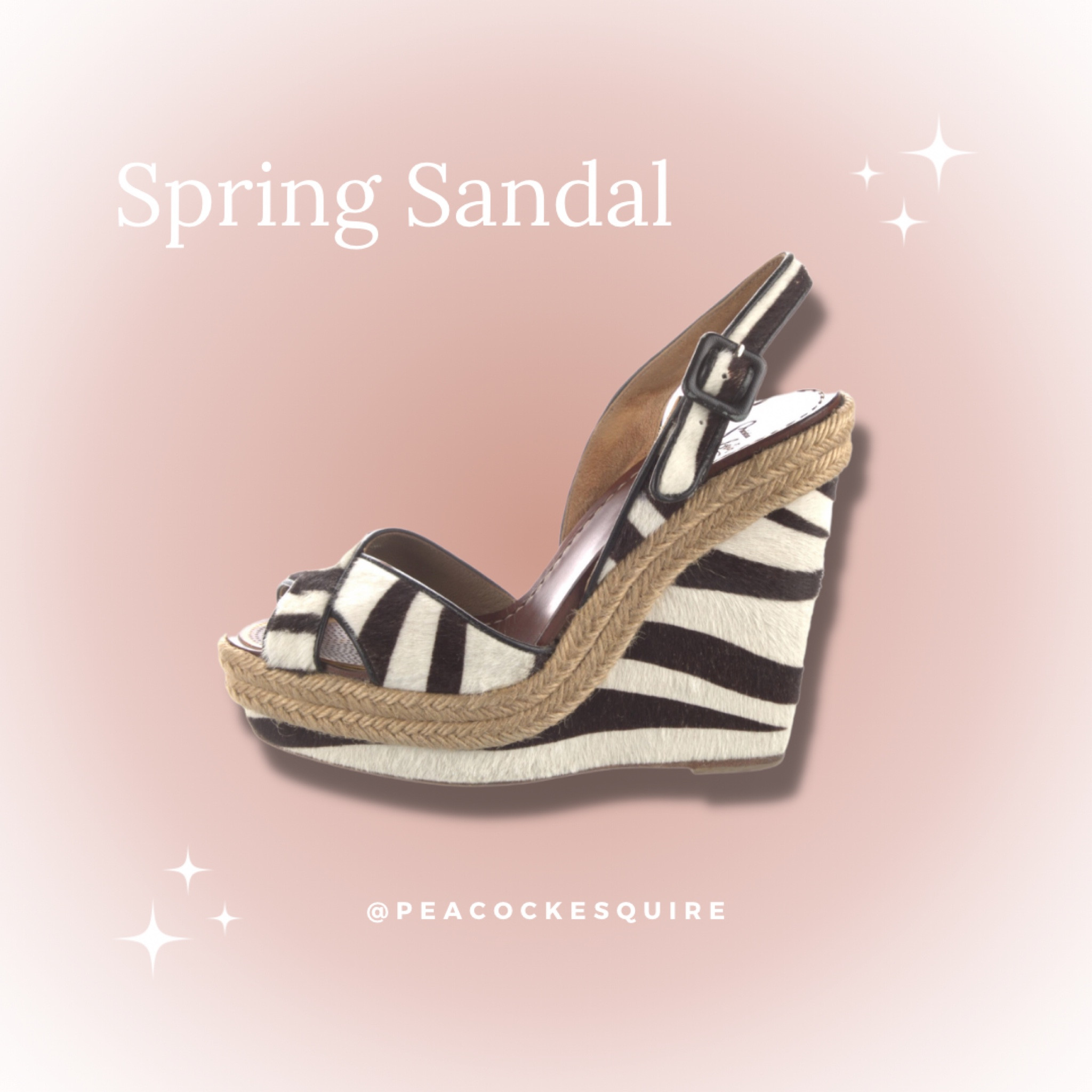 Zebra wedge 

#LTKFind #LTKshoecrush #LTKSeasonal