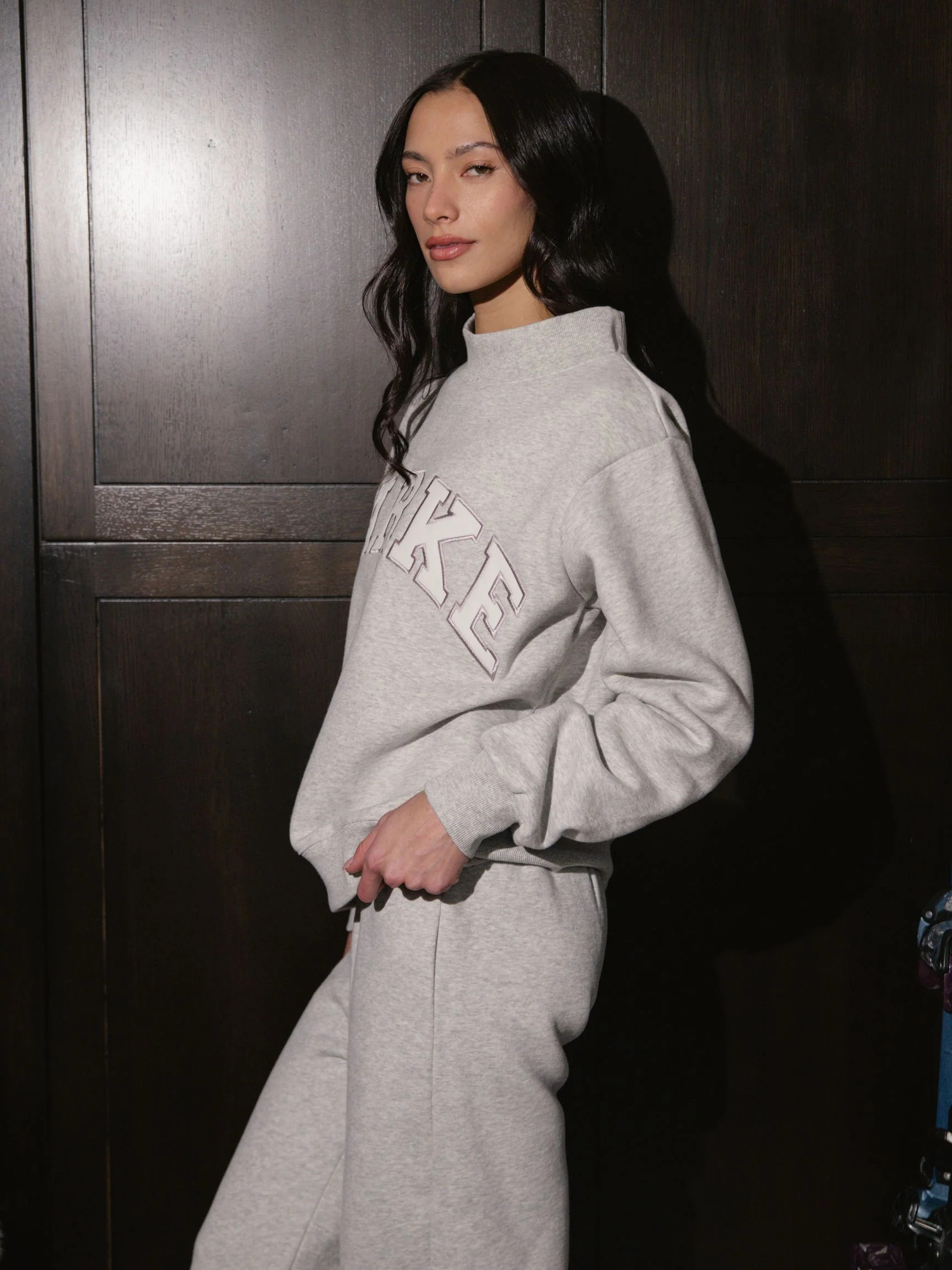 Varsity Mockneck - Metallic | Parke