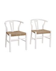 Set Of 2 Wishbone Dining Chairs | Kitchen & Dining Room | T.J.Maxx | TJ Maxx