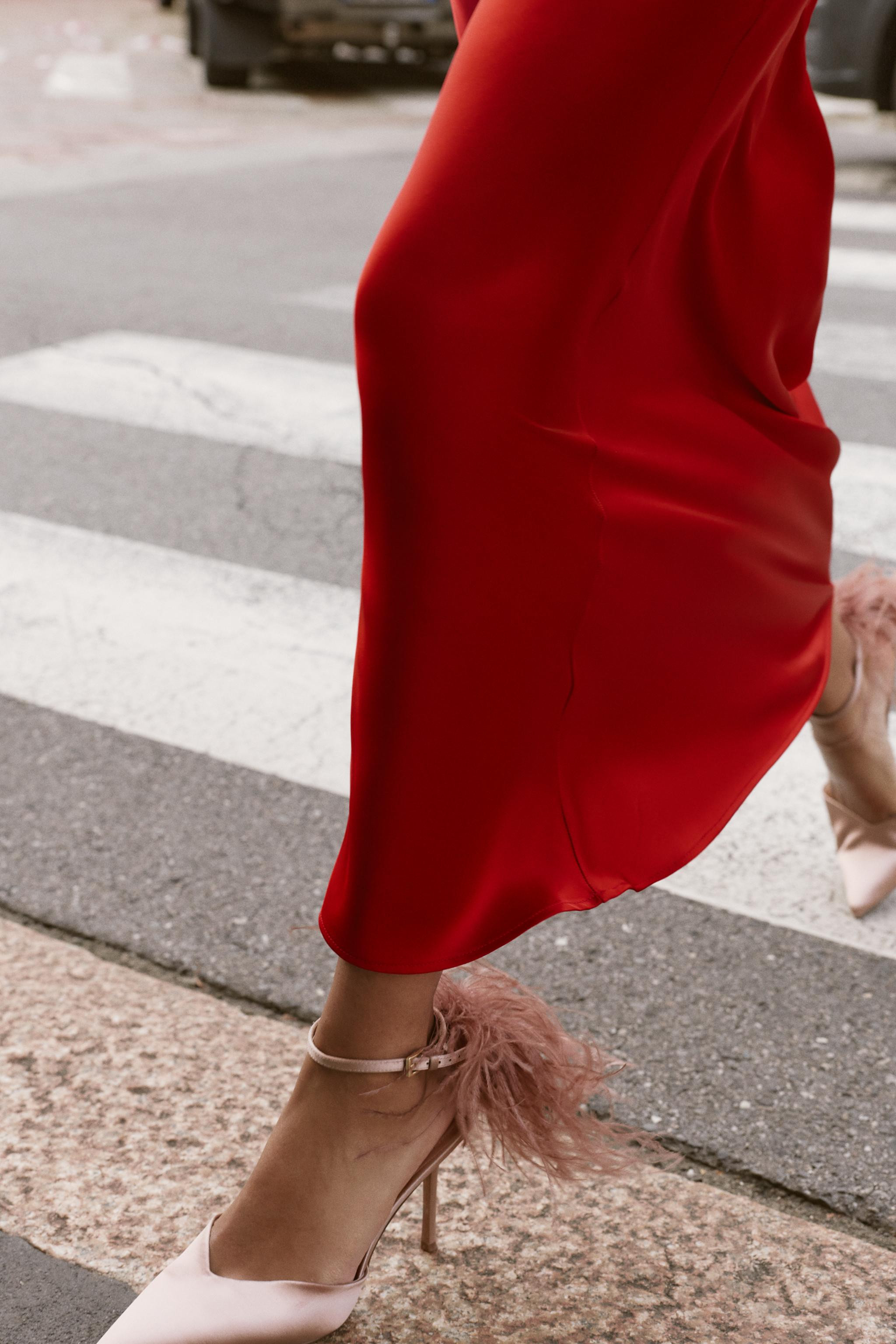 FEATHER HIGH HEELS | Zara UK