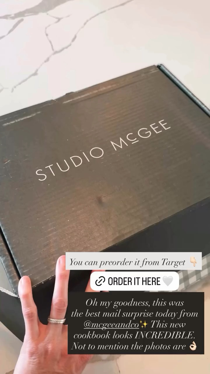 Oh my goodness, this was the best mail surprise today from @mcgeeandco✨ This new cookbook looks INCREDIBLE. Not to mention the photos are 👌🏻 You can preorder it from Target 👇🏻 Also this double oven mitt 😍😍

#LTKfoodie #LTKHome