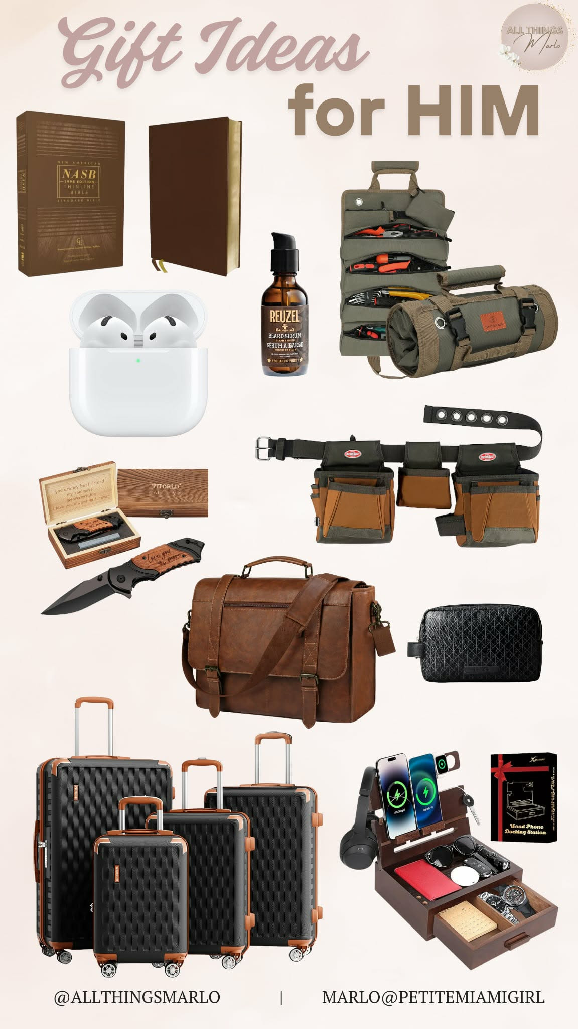 Gift ideas for him 

 #LTKGiftGuide #LTKHoliday #LTKSeasonal