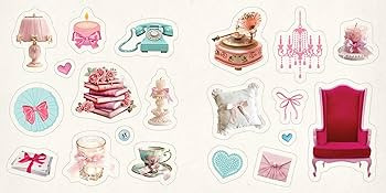 Coquette Stickers: 500+ Frilly, Flirty, and Feminine Stickers to Show Off Your Aesthetic (Sticker... | Amazon (US)