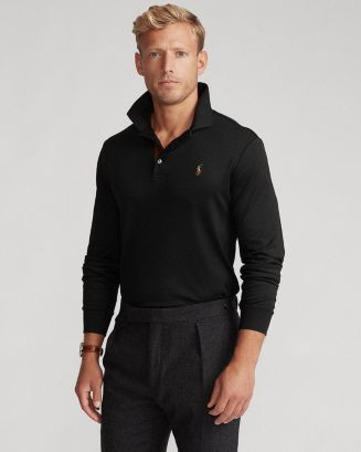 Polo Ralph Lauren Classic Fit Soft Cotton Long-Sleeve Polo Shirt  | Bloomingdale's Men | Bloomingdale's (US)