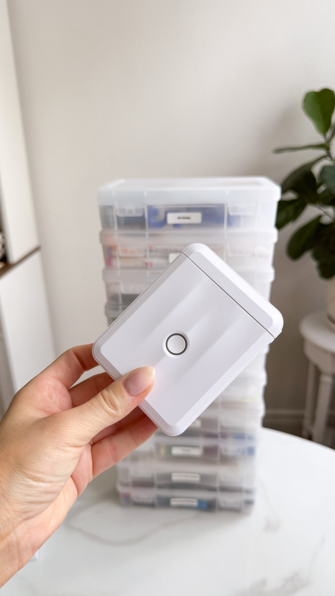 Label printer! Compact portable label maker 

#LTKHome