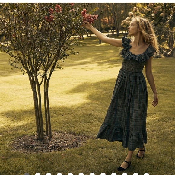 Dôen Sora dress in Plaid medium NWT Doen | Poshmark