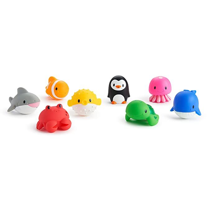 Munchkin Ocean Squirts Bath Toy, 8 pack | Amazon (US)