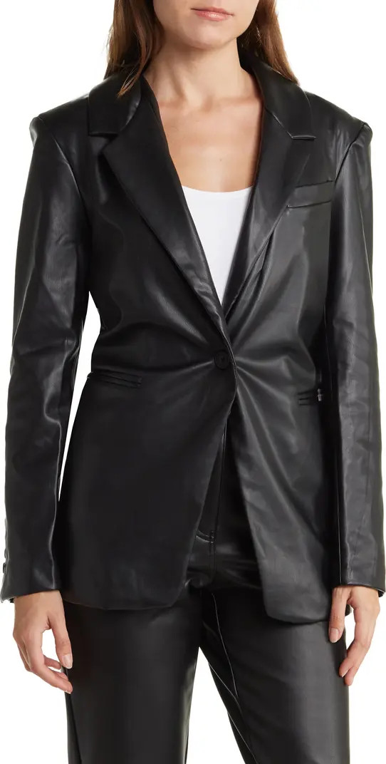 RDI Faux Leather Blazer | Nordstromrack | Nordstrom Rack