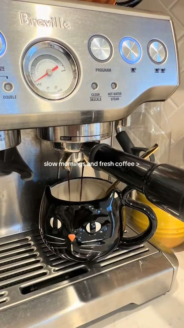 obsessed with my breville espresso machine 

#LTKGiftGuide #LTKHalloween #LTKHome
