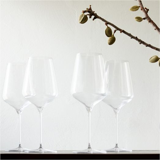 Starlight Lead-Free Crystal White Wine Glass Sets | West Elm (US)