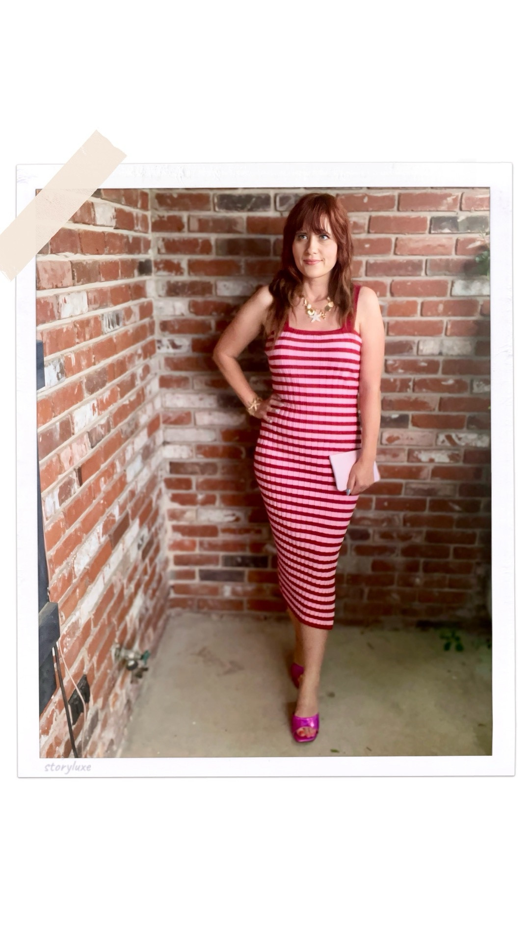 Wearing a pink striped knit dress from Amazon. Available in various colors. I’m wearing size L!



#LTKOver40 #LTKootd #LTKTall