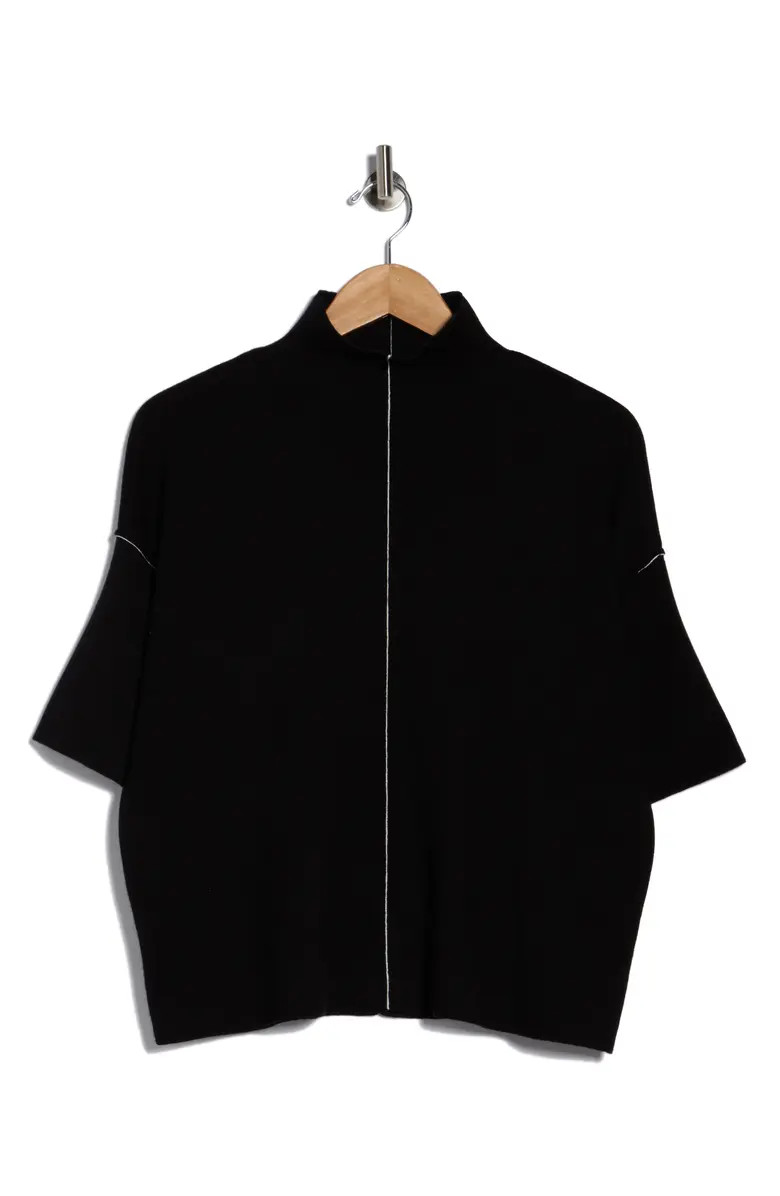 MAX STUDIO Elbow Sleeve Mock Neck Sweater | Nordstromrack | Nordstrom Rack