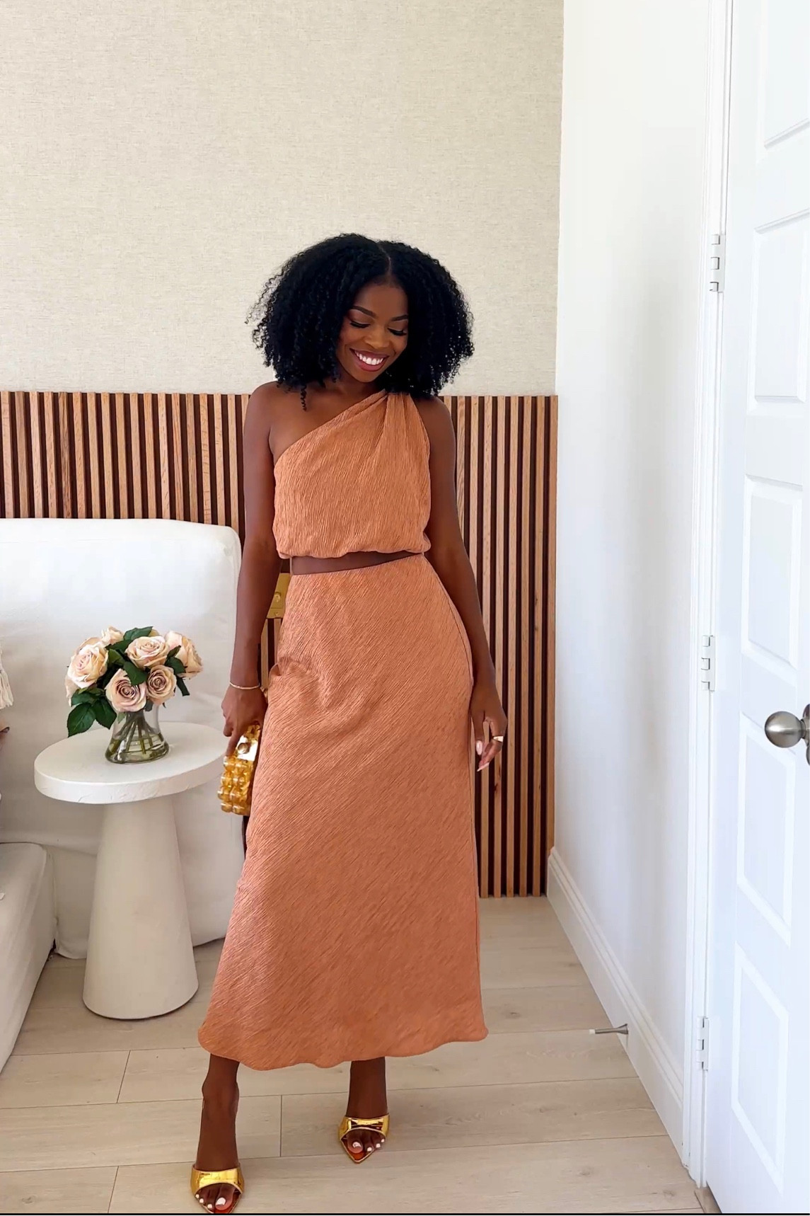 Cute fall Abercrombie wedding guest outfit idea! XXS in top and bottom. 

#LTKstyletip #LTKSeasonal #LTKparties