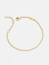 Stephanie 18K Gold Bracelet | BaubleBar (US)