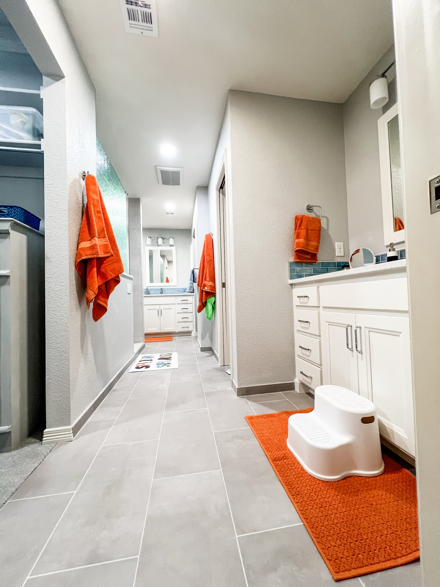 Some of the bathroom accessories  from the new kid’s bathroom. I wanted it to be colorful, not too themed, and not overly gender specific. 

Kids bathroom. Bathroom decor. Bath accessories. Towels. 

#LTKFindsUnder100 #LTKHome