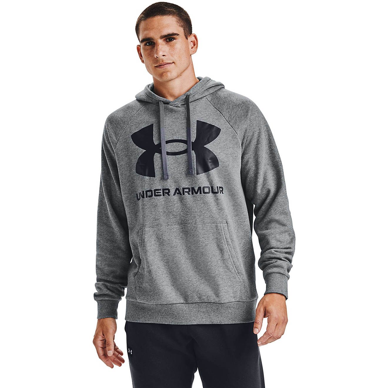 Under Armour Men's Rival Fleece Big Logo Hoodie | Academy Sports + Outdoor Affiliate