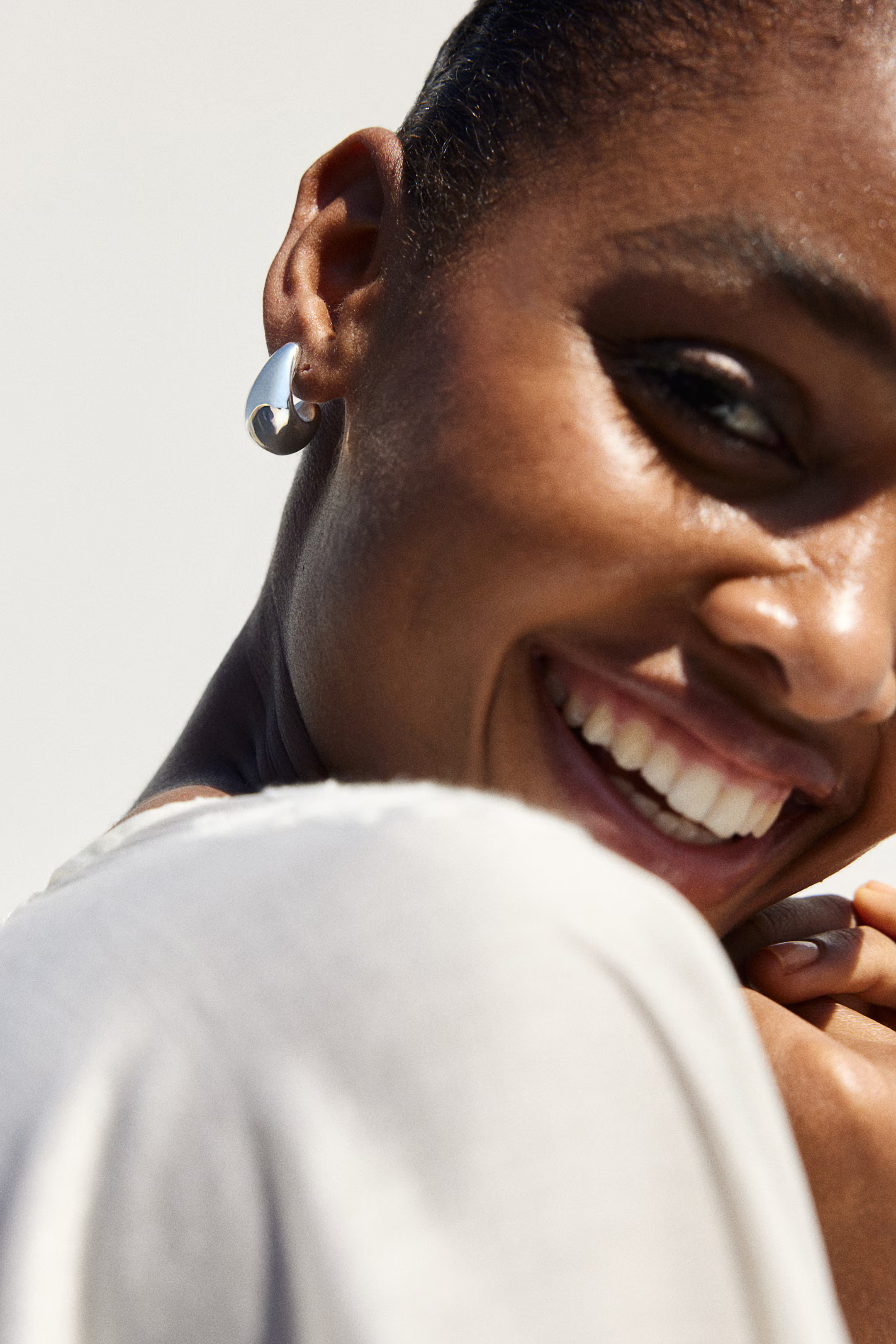 Chunky Dome Earrings | H&M (US + CA)