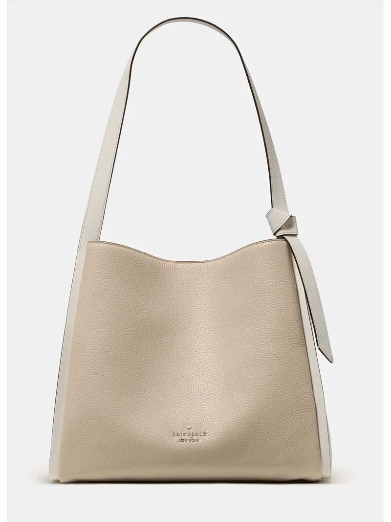 Kate Spade New York Knott Colorblock Large Carryall Tote Bag KM662 \u2013 Pebbled Leather Designe... | Walmart (US)