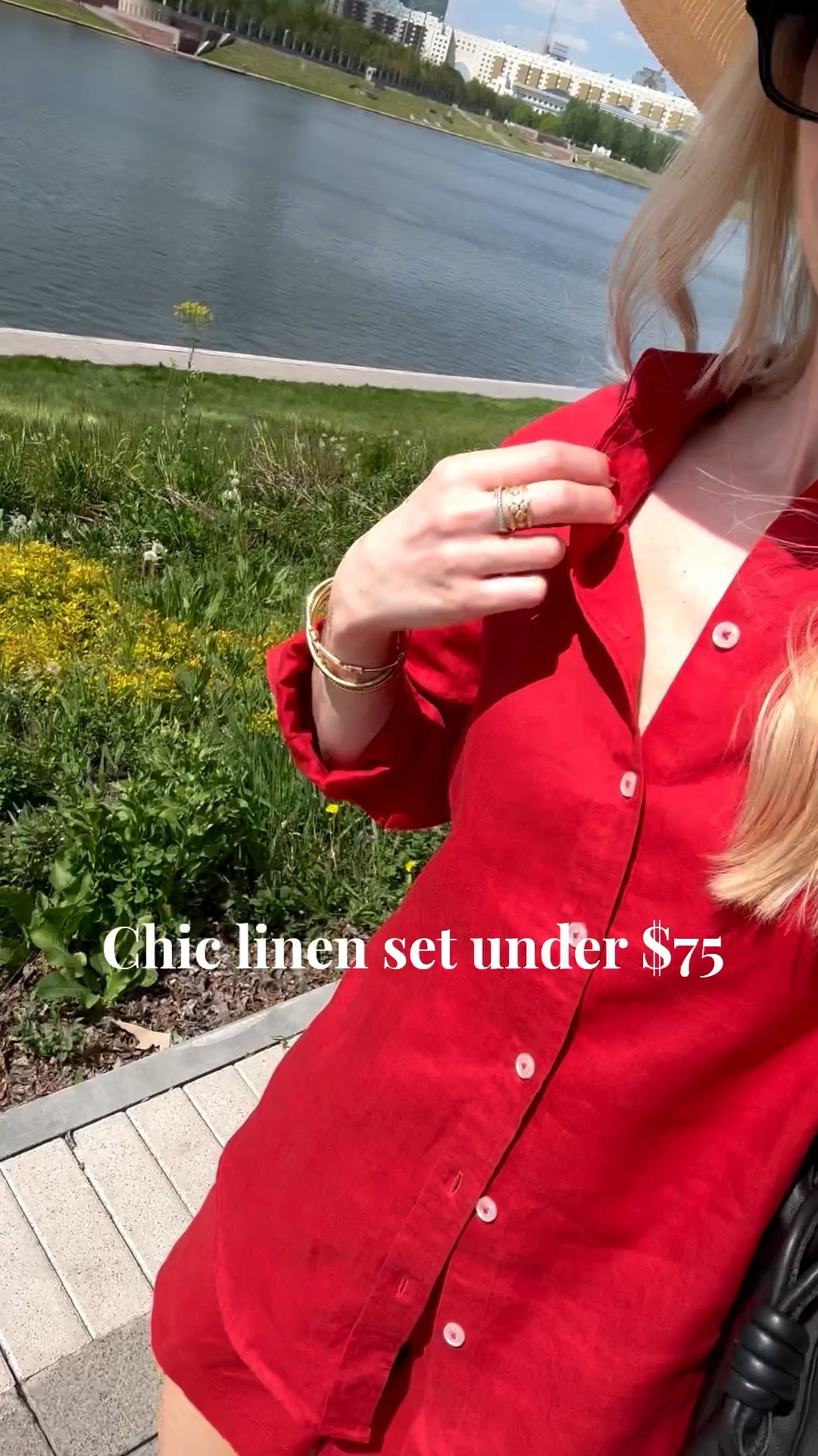 Chic linen set from @Quince under $75 - you’ll want to wear it everywhere this summer! So cute and comfortable

#LTKTravel #LTKSeasonal #LTKOver40