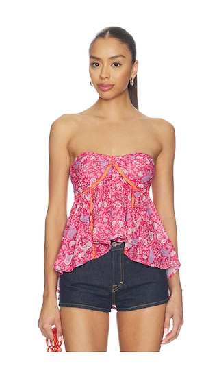 Free People Malia Tube in Pink. - size S | Revolve Clothing (Global)