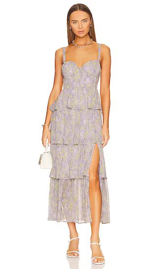 Midsummer Dress in Lavender Multi Floral | Revolve Clothing (Global)
