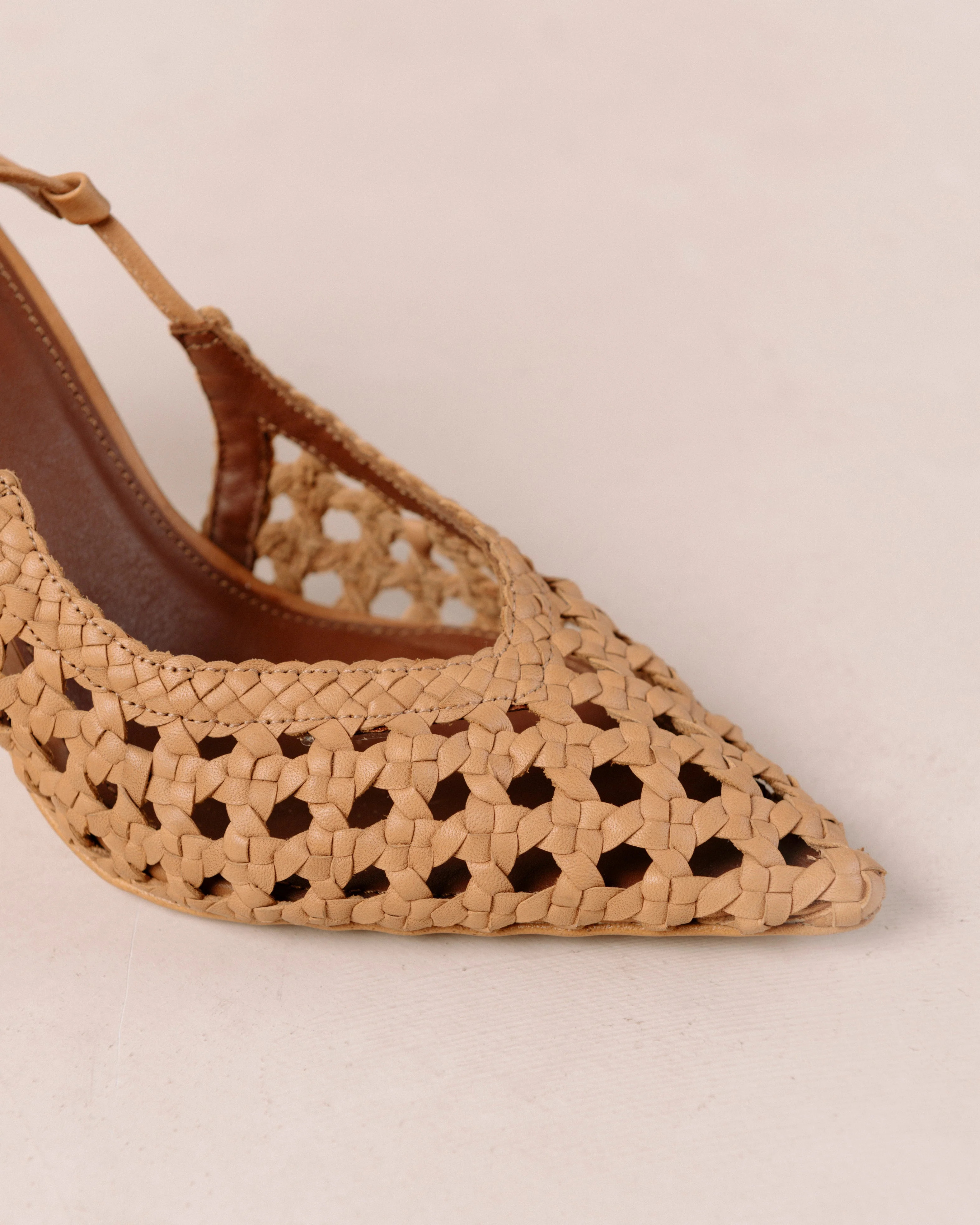 Sandstorm - Brown Leather Heels | ALOHAS | Alohas FR