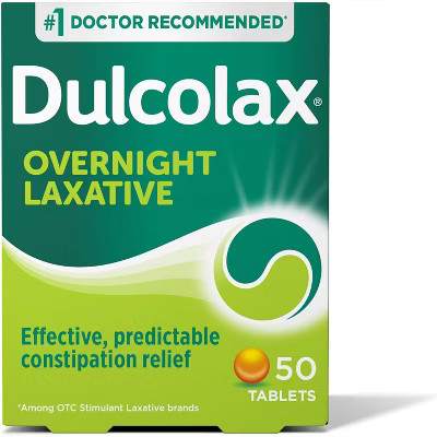 Dulcolax - Overnight Laxative For Constipation Relief, 50 Count | Target