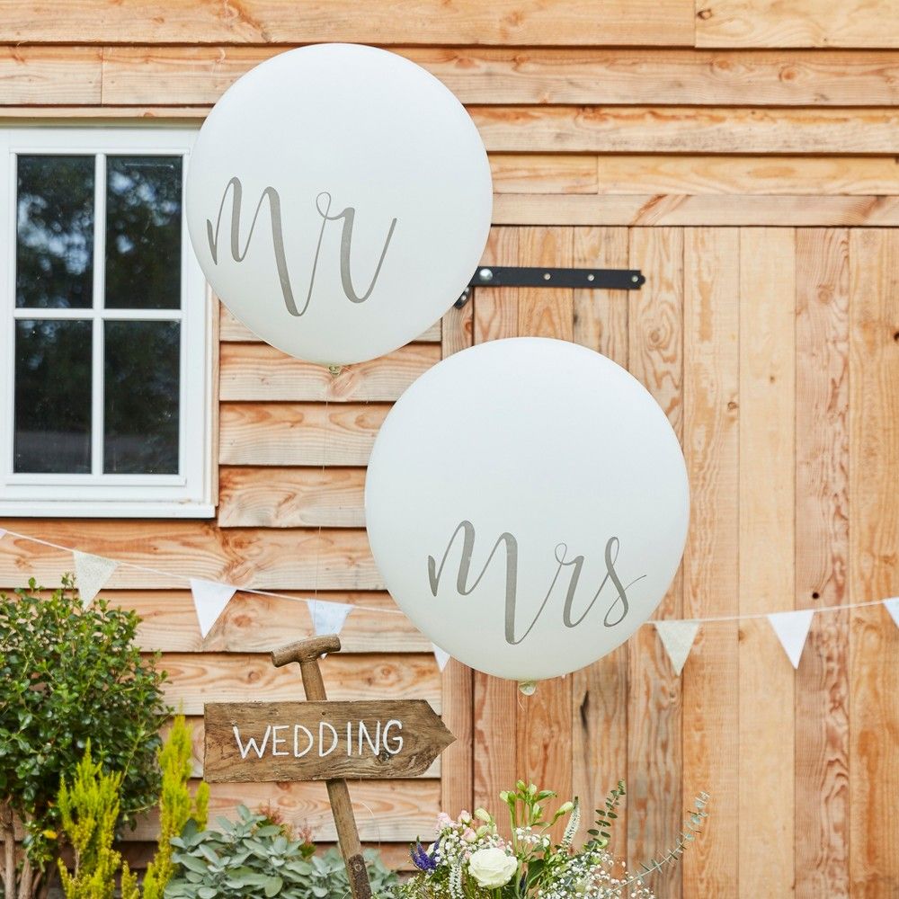 Mr And Mrs"" Wedding Balloons | Target