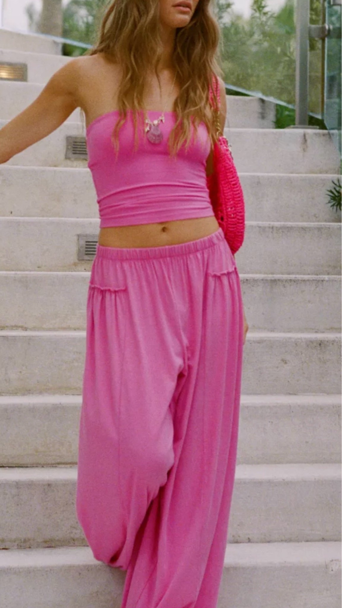 The perfrct hot pink lounge set

#LTKmomlife