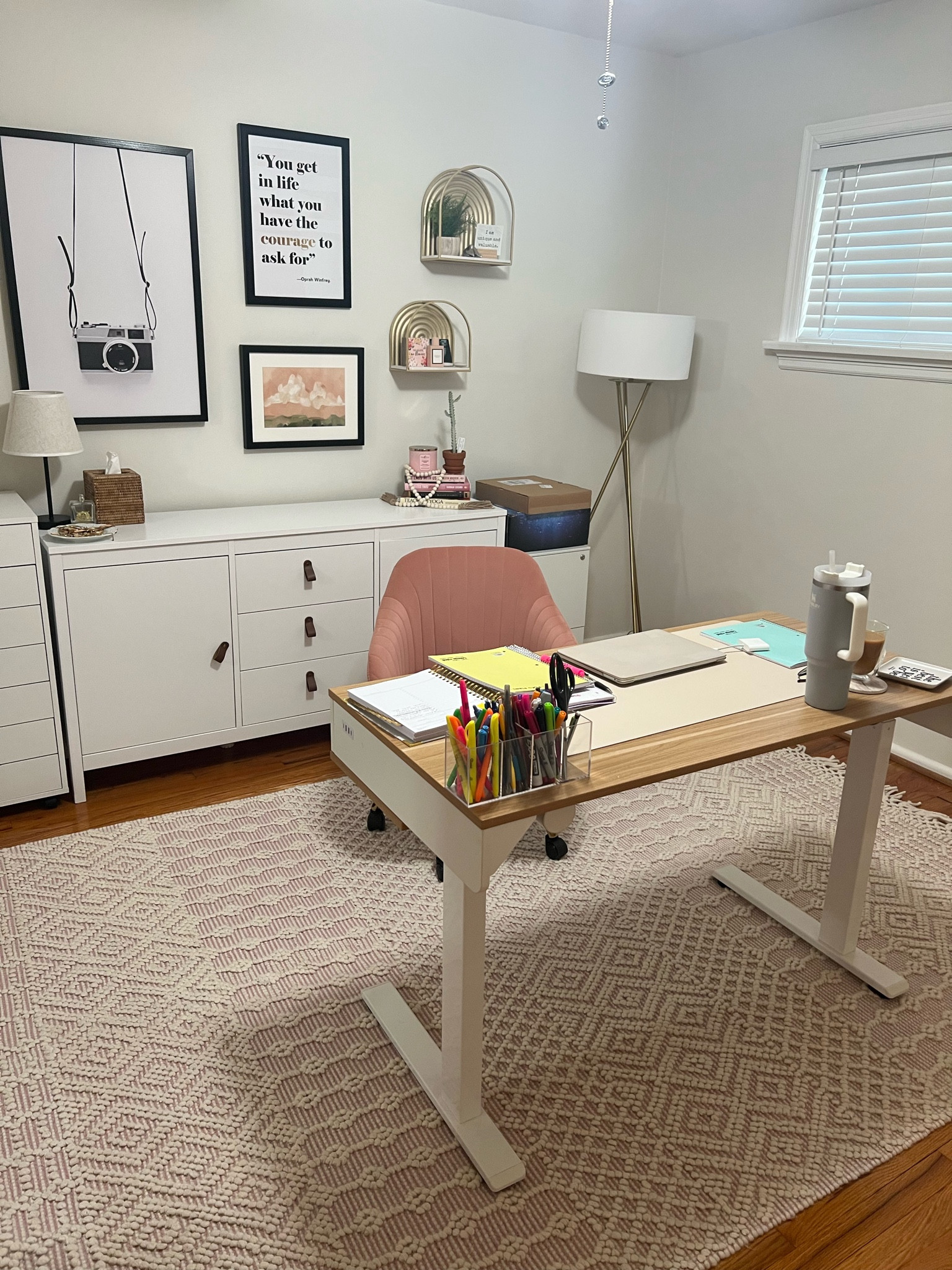 Shop by home office space here! #homeoffice #ltkhome #homedecor