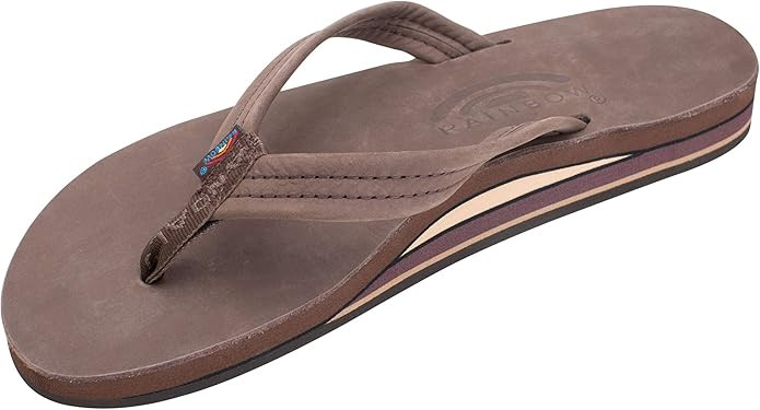 Rainbow Sandals Women's Double Layer Leather w/ 3/4" Strap | Amazon (US)