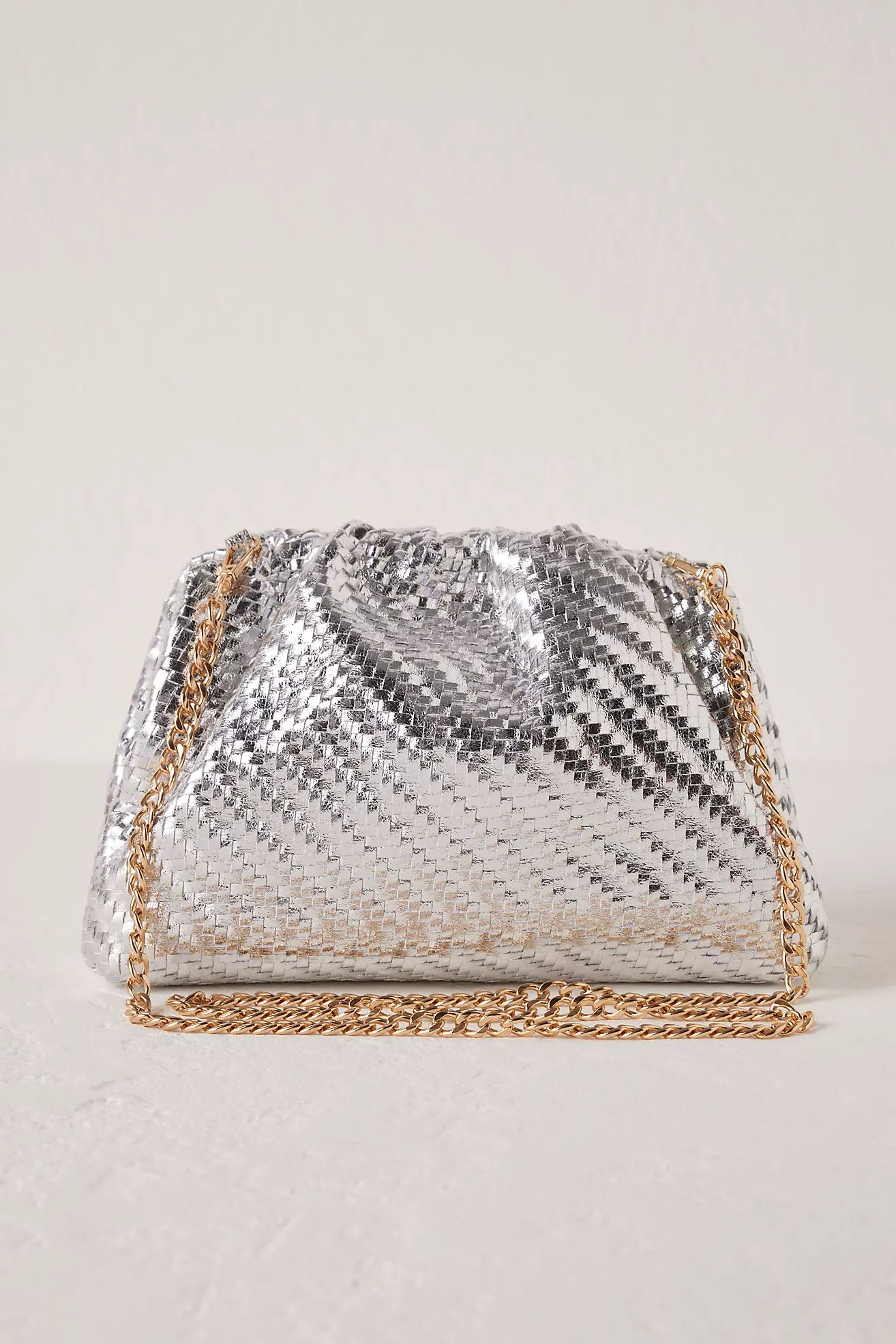 The Frankie Faux-Leather Clutch Bag | Anthropologie (UK)