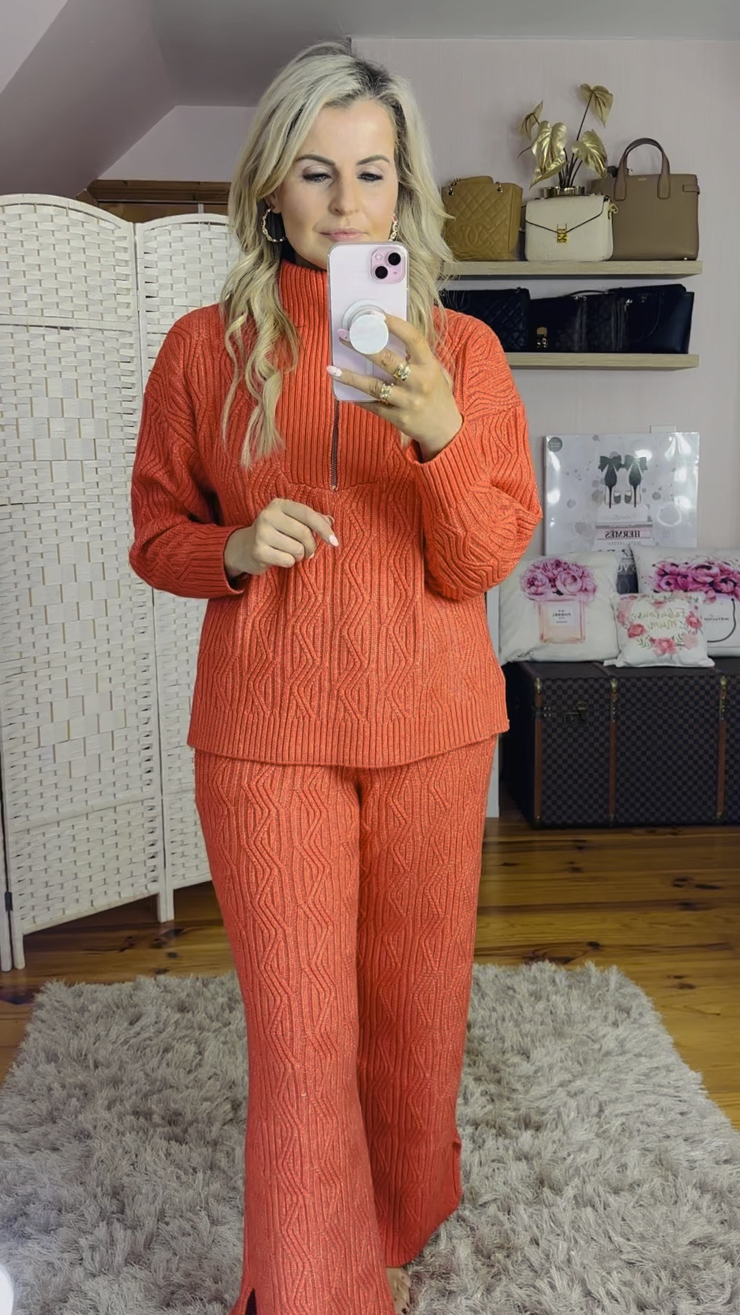 🍊✨ Unveiling the epitome of chic comfort – my new orange knitted 2-piece trouser suit! 🧡 Embrace warmth and style in this cozy ensemble available on my LTK store. Ready to elevate your wardrobe game? Swipe, shop, and slay the knit trend with me! 🔥 Tag a friend who'd rock this look and let's spread the vibrant vibes together! 🌟 #KnitwearMagic #OrangeCrush #OOTD #LTKStyle #ShopNow #CozyChic #FashionForward #SuitStyle #NewInStore #StyleGoals #TagAFriend #FashionistaVibes

#LTKeurope #LTKSpringSale #LTKover40