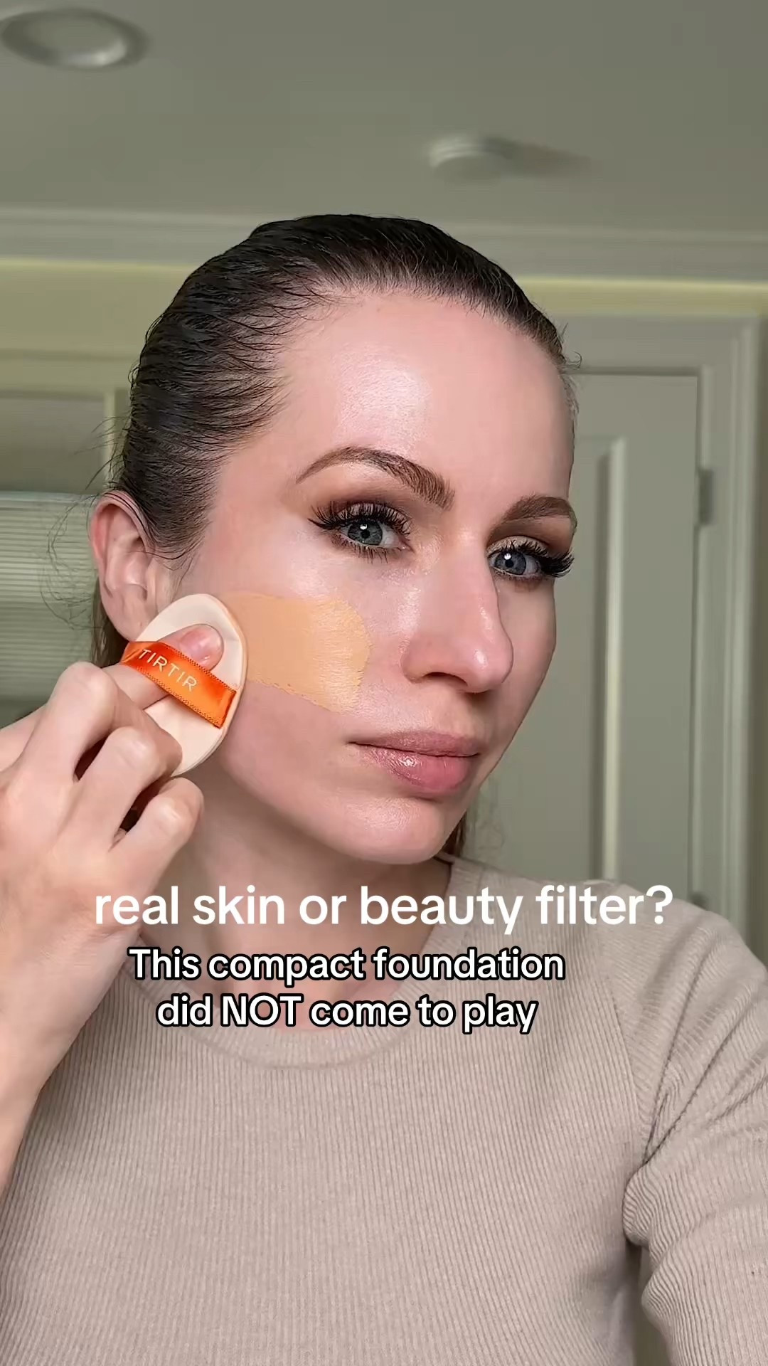 I was NOT ready for this finish… 😳
Real-life filter skin, blurred pores, lightweight feel, and it’s enriched with pore-refining skincare so your skin actually looks better: not just covered. #bestfoundation #makeuptips #makeupfinds 

#LTKBeauty