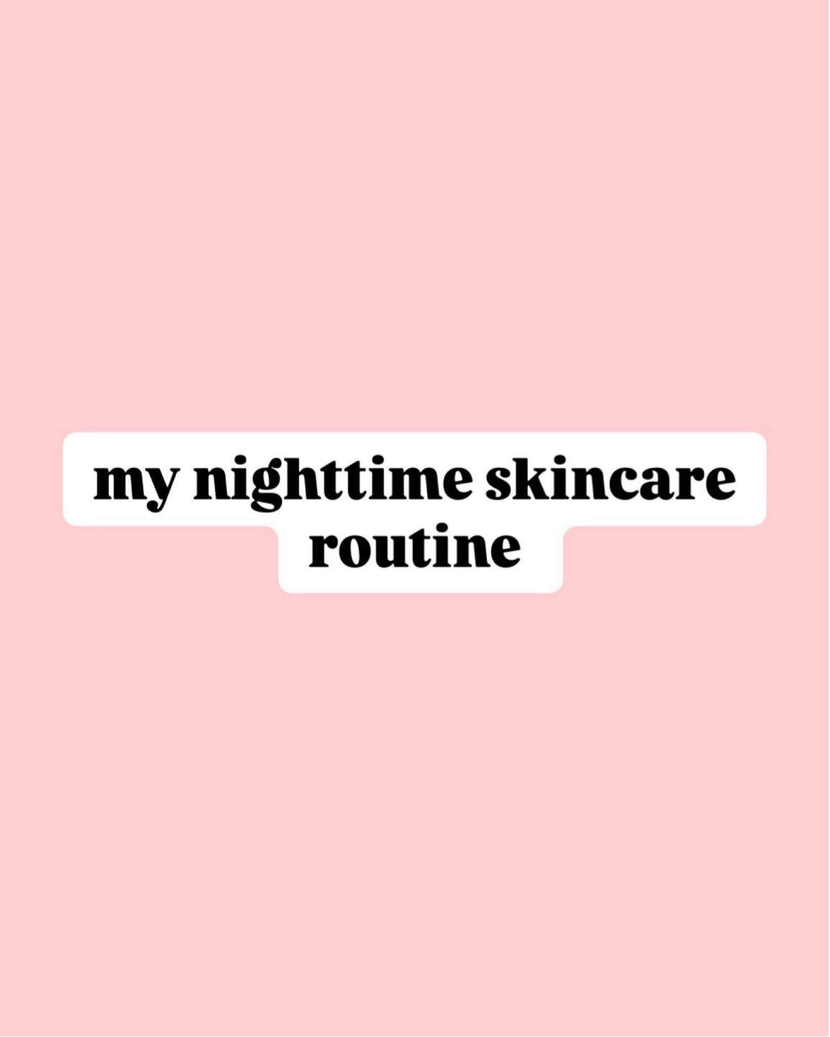 evening skincare routine ✨


#skincare #skincareroutine #beauty 

#LTKBeauty
