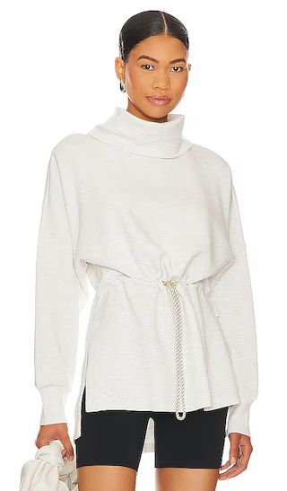Freya Sweatshirt in Ivory Marl | Revolve Clothing (Global)