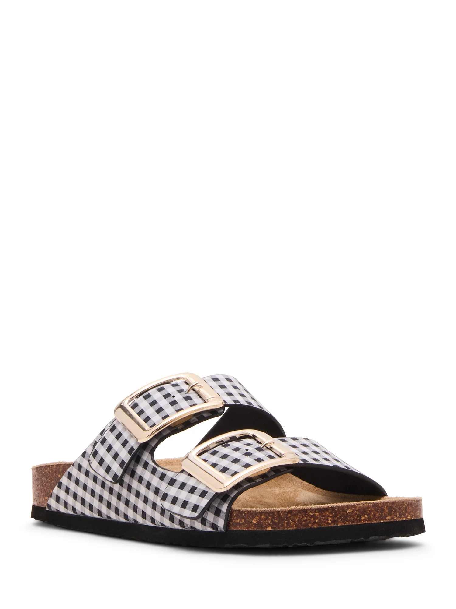 Madden Girl Women's Bodiee Two Strap Footbed Sandals | Walmart (US)